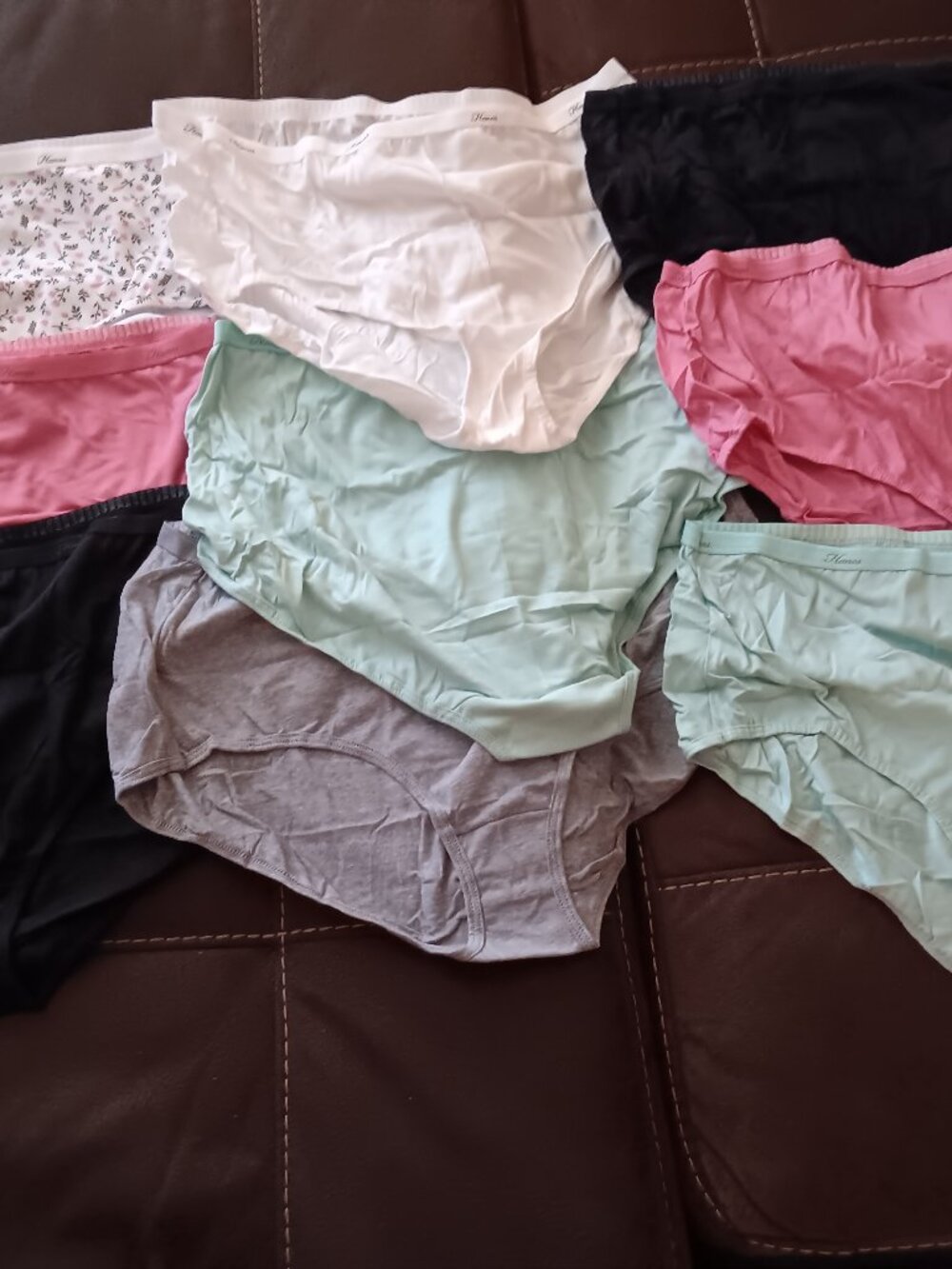 Hanes Women's Panties New Size 10 Nine Pack